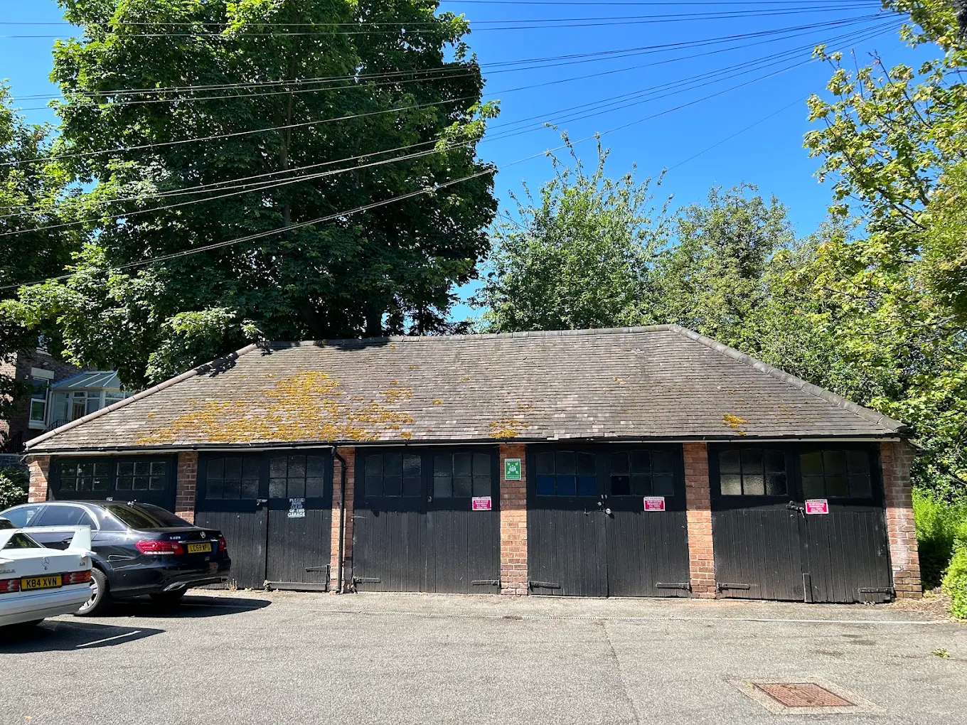 Modern sectional garage doors in Wallasey - clean and secure storage for vehicles and goods
